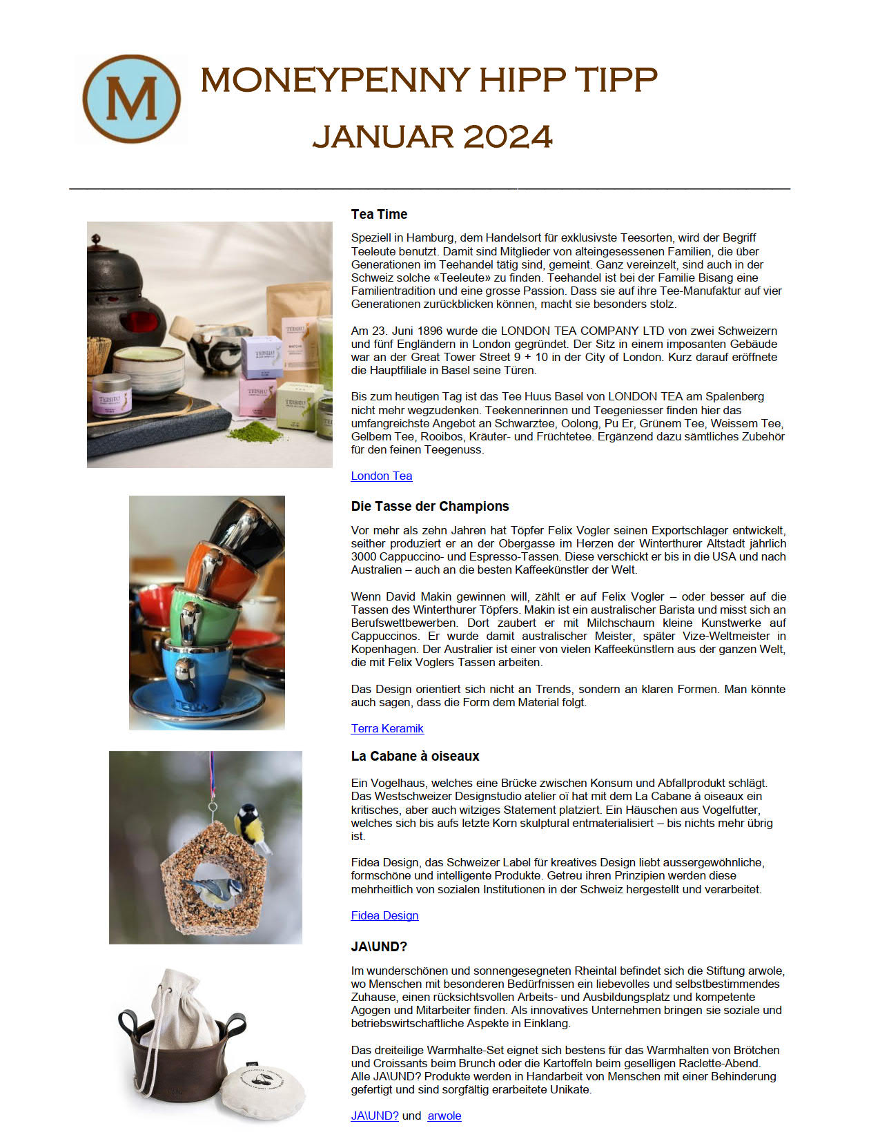 Hipp Tipp Januar 2024